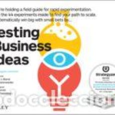 Libros: TESTING BUSINESS IDEAS - BLAND, DAVID J.. Lote 401144569