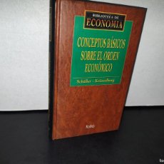 Libros: 188- BIBLIOTECA DE ECONOMÍA. CONCÉPTOS BÁSICOS SOBRE EL ORDEN ECONÓMICO - SCHÜLLER, KRÜSSELBERG