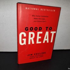 Libros: 188- GOOD TO GREAT. WHY SOME COMPANIES MAKE THE LEAP... AND OTHERS DON'T. JIM COLLINS 1 EDITION 2001