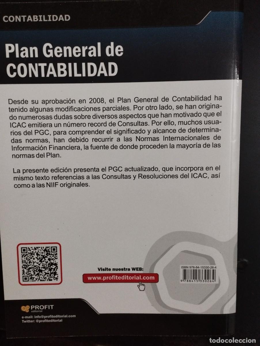 Libros: PLAN GENERAL DE CONTABILIDAD (VV.AA, BRESCA) - Foto 2