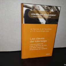 Libros: 89- LÍDERES DEL MANAGEMENT. LAS CLAVES DEL LIDERAZGO - W. BENNIS, G. M. SPREITZER