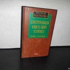 Libros: 83- BIBLIOTECA DE ECONOMÍA. CONCEPTOS BÁSICOS SOBRE EL ORDEN ECONÓMICO - SCHÜLLER, KRÜSSELBERG