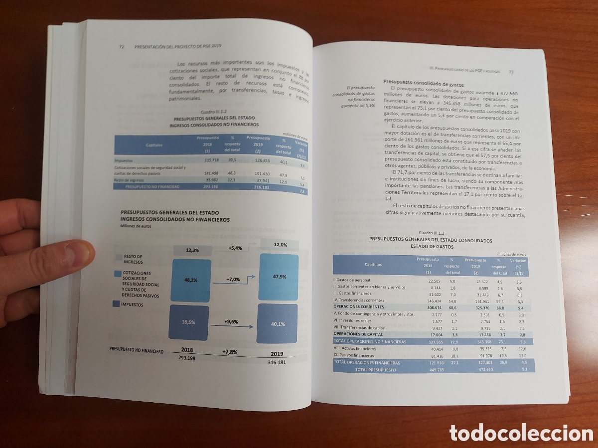 Libros: Presentaci&oacute;n del proyecto de PGE 2019 - Foto 5