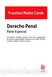 Libros: Derecho Penal. Parte especial. 25&ordf; Edici&oacute;n, revisada y puesta al d&iacute;a con la colaboraci&oacute;n de Carmen