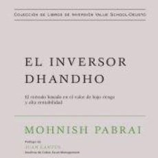 Libros: EL INVERSOR DHANDHO - PABRAI, MOHNISH