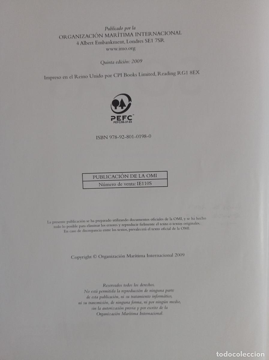Libros: CONVENIO SOLAS EDICI&Oacute;N REFUNDIDA DE 2009 - Foto 2