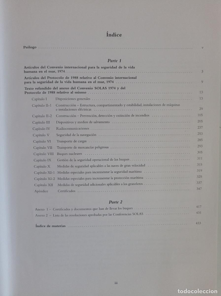 Libros: CONVENIO SOLAS EDICI&Oacute;N REFUNDIDA DE 2009 - Foto 5