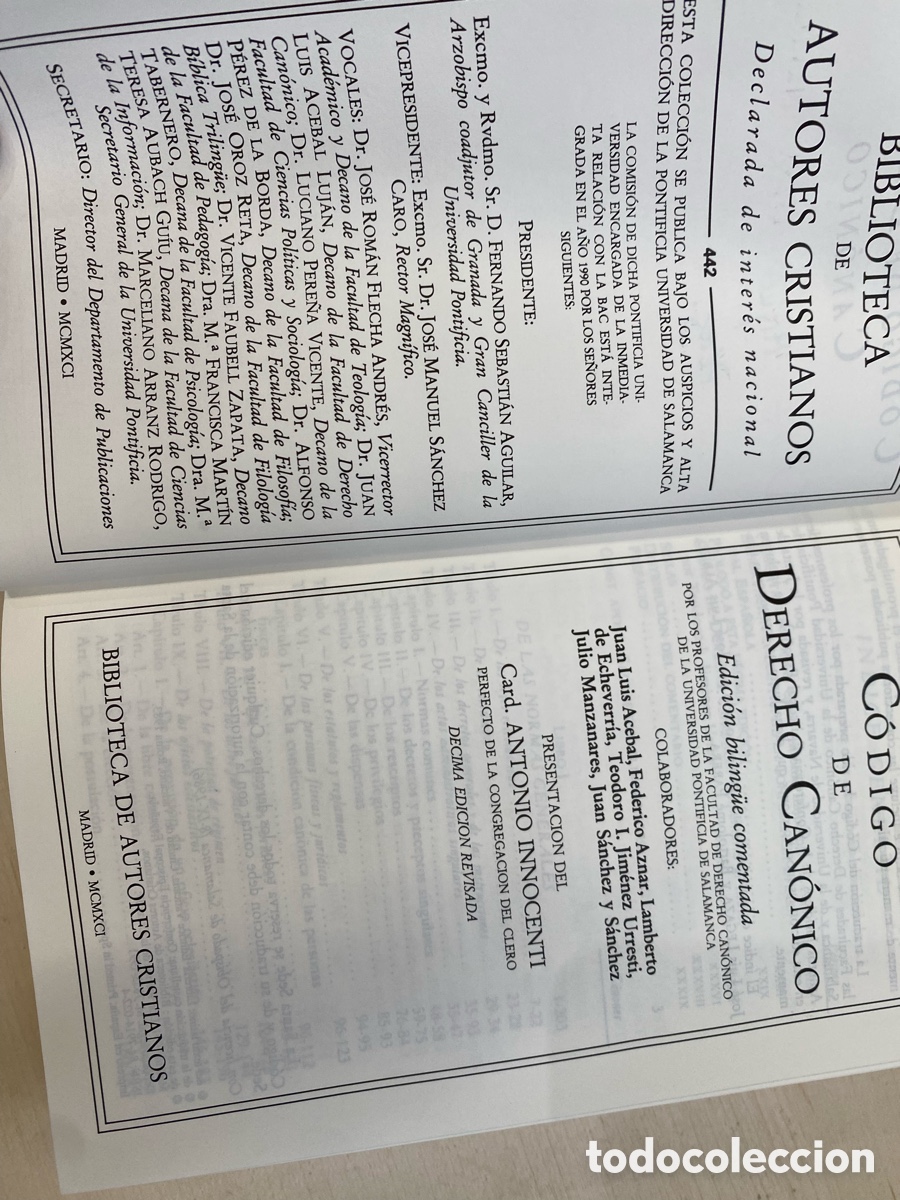 Libros: LIBRO DE DERECHO CAN&Oacute;NICO - Foto 2
