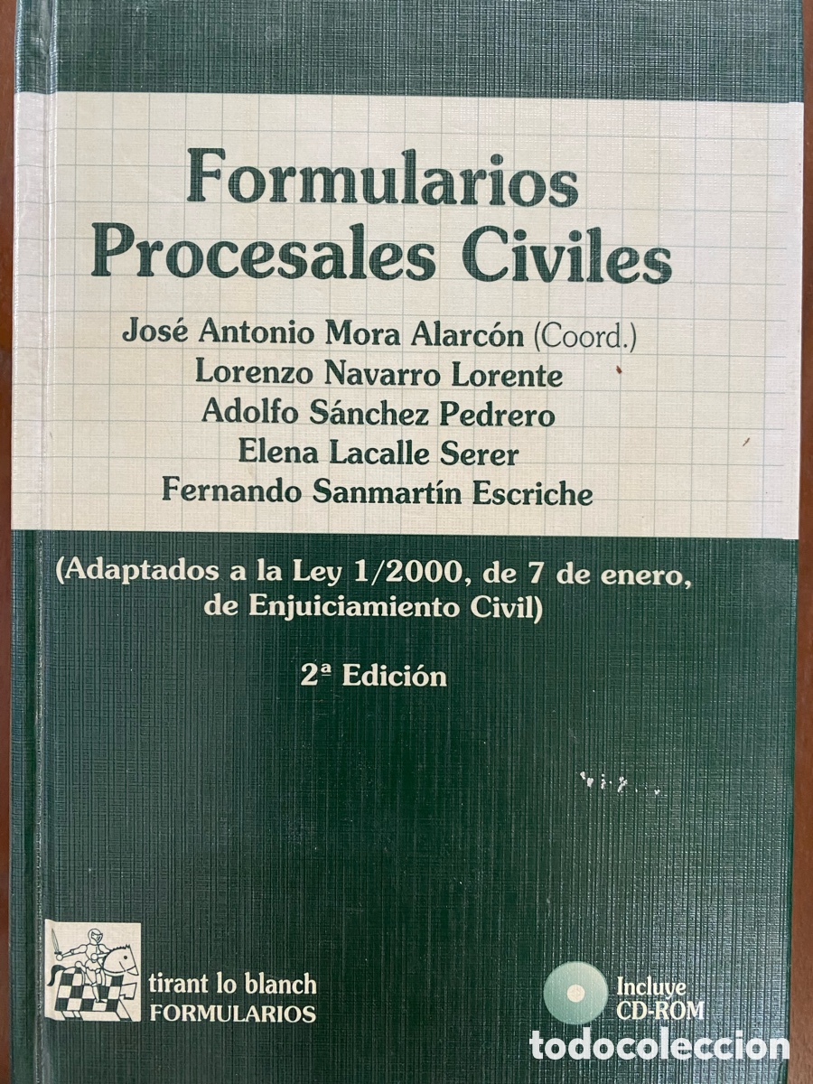 Libros: LIBRO FORMULARIOS PROCESALES CIVILES - Foto 3