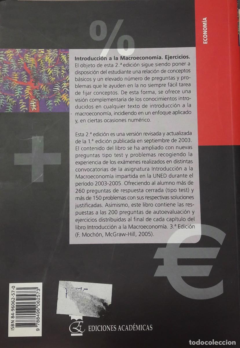 Libros: INTRODUCION A LA MACROECONOMIA - Foto 2