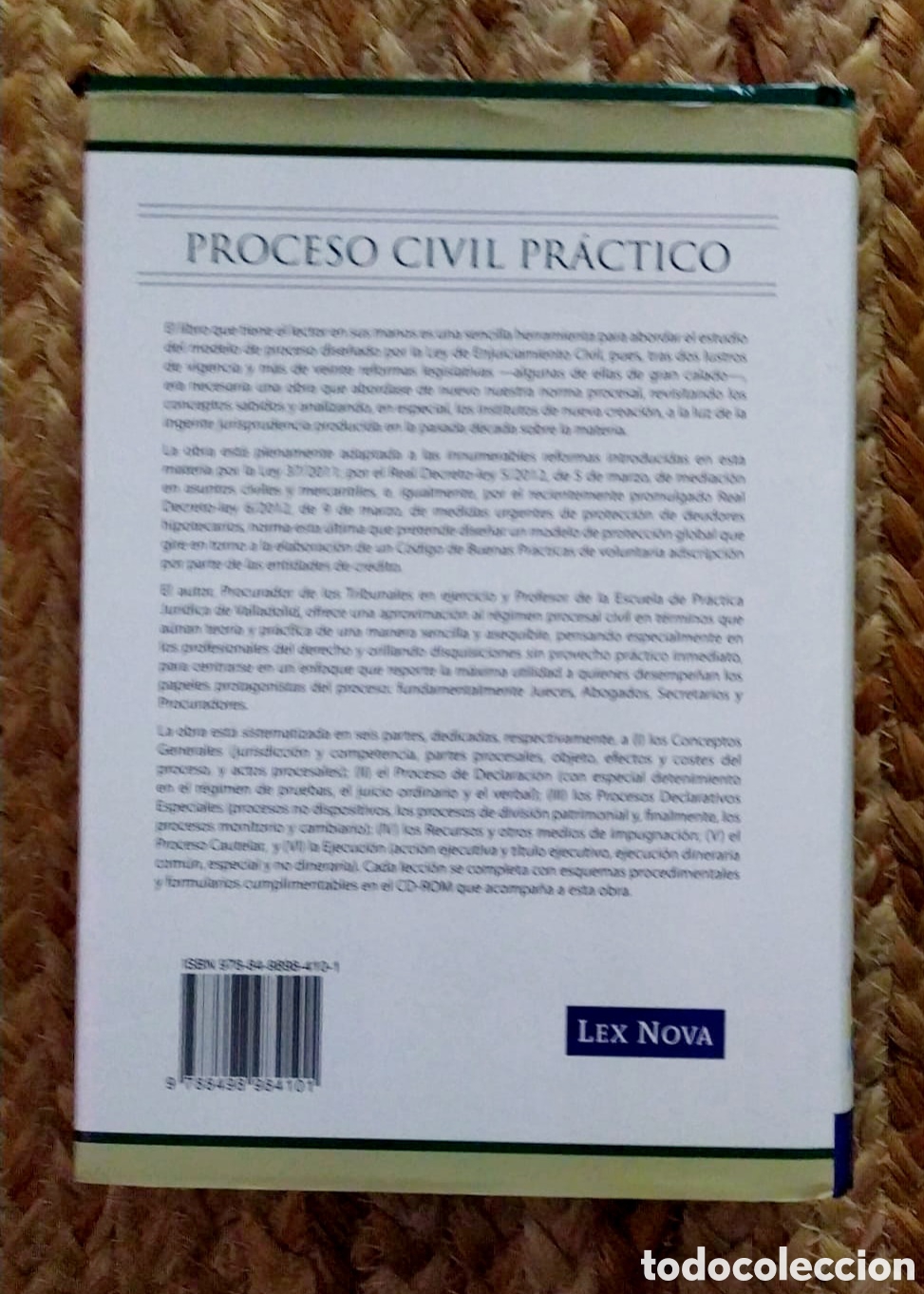 Libros: PROCESO CIVIL PR&Aacute;CTICO. 2&deg; EDICI&Oacute;N - Foto 2