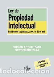 Libros: Ley de Propiedad Intelectual - Editorial Tecnos - Foto 1