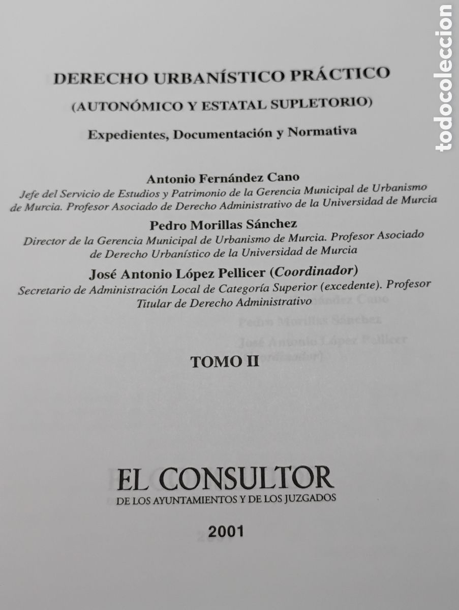 Libros: Libro*Derecho Urban&iacute;stico Pr&aacute;ctico* Tomo 2 - Foto 8