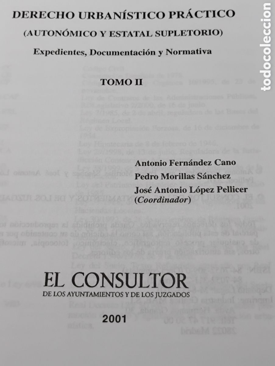 Libros: Libro*Derecho Urban&iacute;stico Pr&aacute;ctico* Tomo 2 - Foto 9