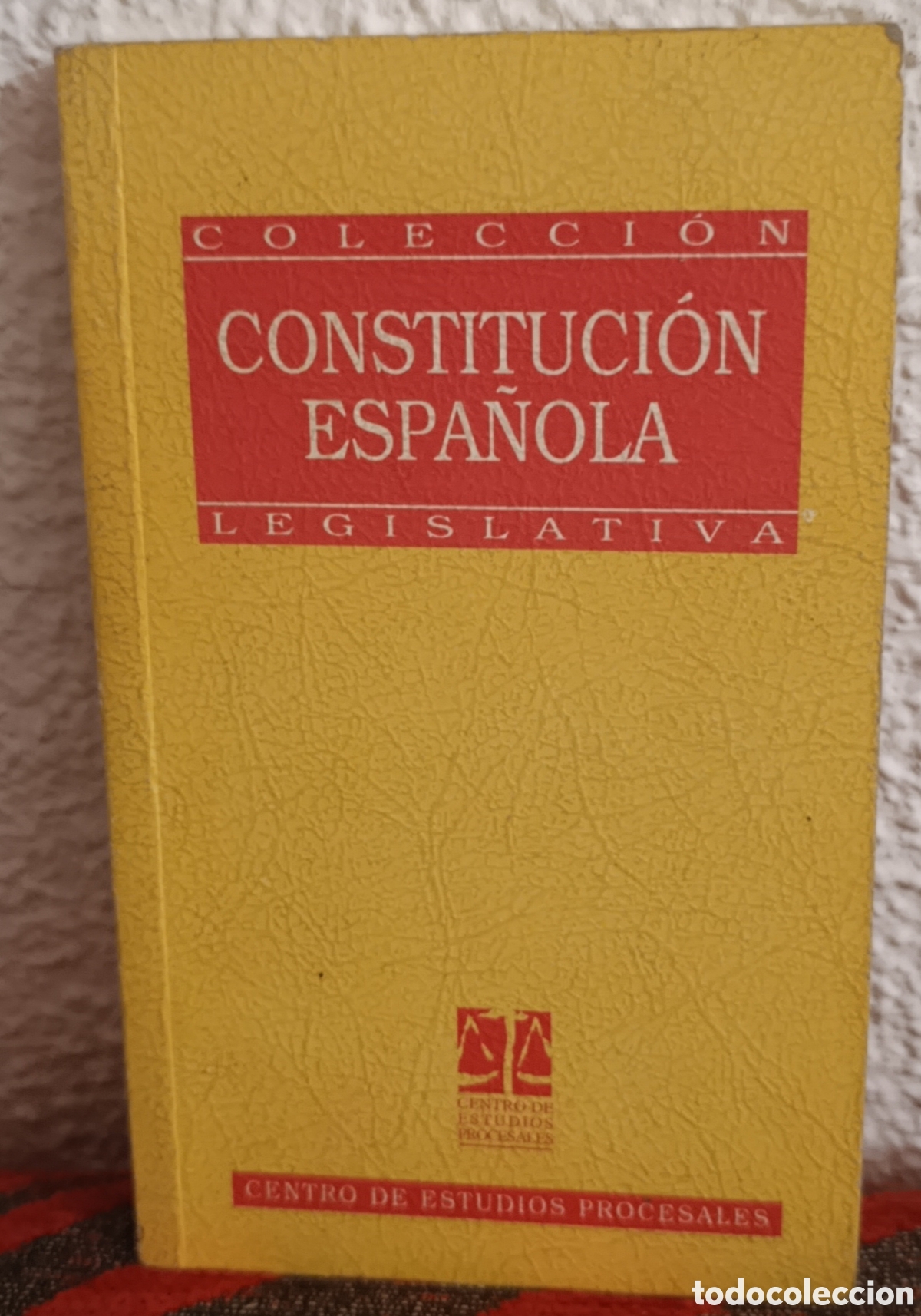 Libros: Constituci&oacute;n Espa&ntilde;ola 1978 - Ed. Centro de Estudios Procesales (1996)