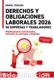 Libros: Derechos y obligaciones laborales de empresas y trabajadores 2026 - Toscani Gim&eacute;nez, Daniel