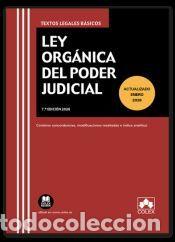 Libros: Ley Org&aacute;nica del Poder Judicial: Contiene concordancias, modificaciones resaltadas e &iacute;ndice