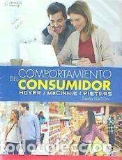Libros: COMPORTAMIENTO DEL CONSUMIDOR - Hoyer, Wayne