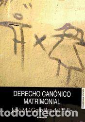 Libros: Derecho can&oacute;nico matrimonial - Jos&eacute; Mar&iacute;a Gonz&aacute;lez del Valle