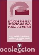 Libros: Estudios sobre la responsabilidad penal del menor - Altava Lavall, Manuel Guillermo
