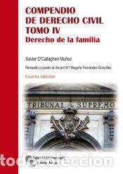 Libros: Compendio de Derecho Civil. Tomo IV - OCallaghan Mu&ntilde;oz, Xavier