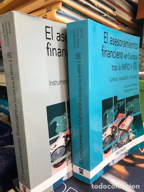 Libros: EL ASESORAMIENTO FINANCIERO EN EUROPA TRAS LA MIFID I y II- PRA MARTOS, INMACULADA MARTIN 2020