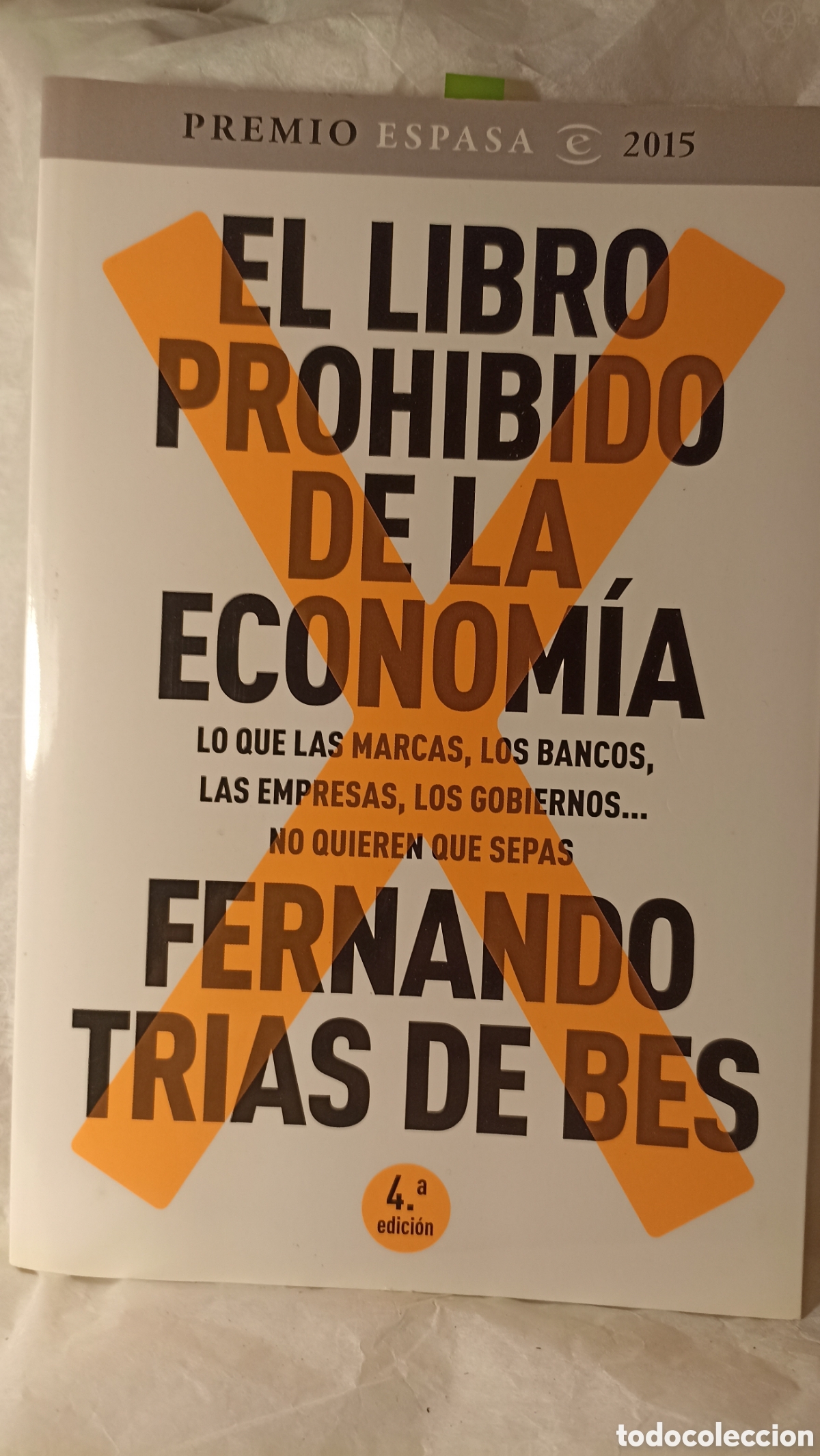 Libros: El libro prohibido de la econom&iacute;a de Fernando Tr&iacute;as