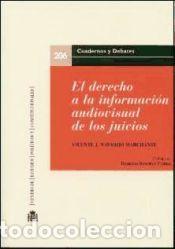 Libros: El Derecho a la informaci&oacute;n audiovisual de los juicios - Navarro Marchante, Vicente J.; S&aacute;nchez