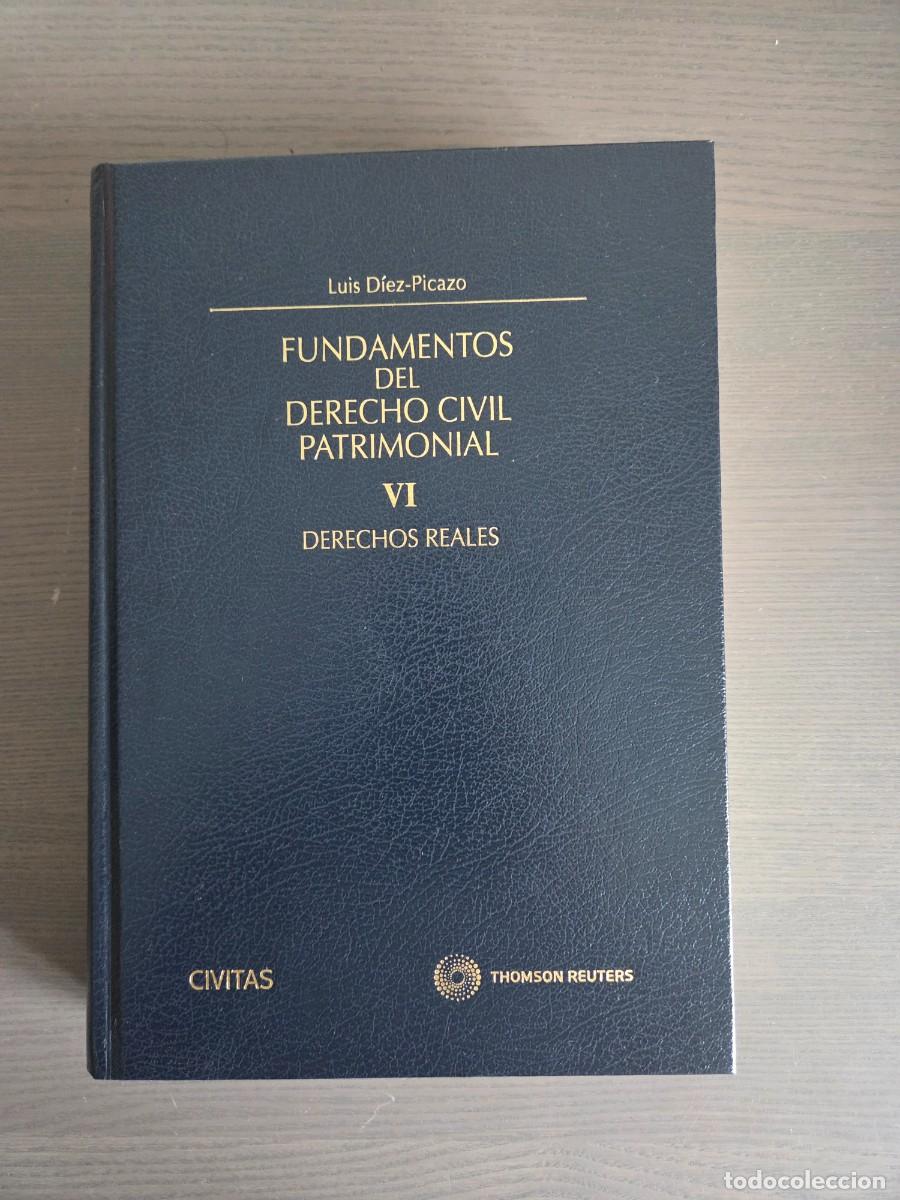 Libros: Fundamentos del Derecho civil patrimonial T.VI: Derechos reales. D&iacute;ez-Picazo y Ponce de Le&oacute;n, Luis