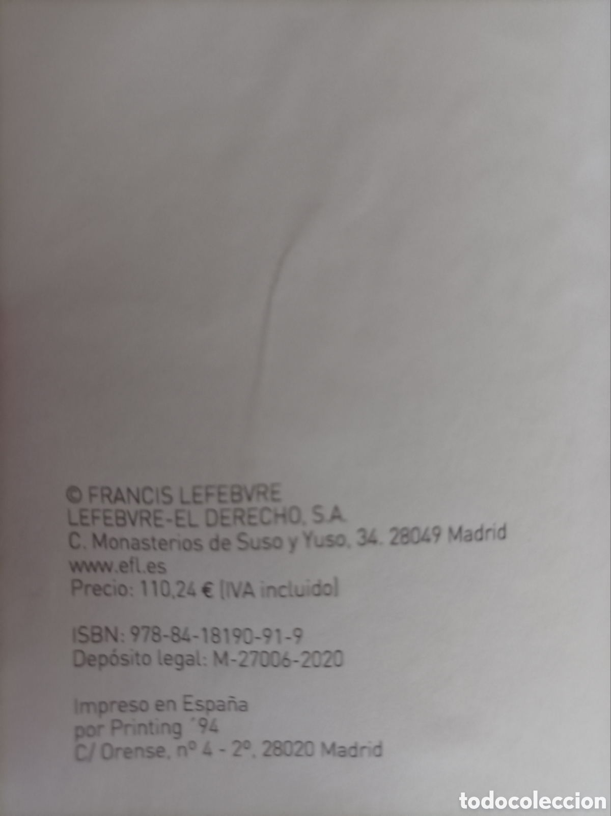 Libros: Memento Pr&aacute;ctico Penal - Francis Lefebvre 2020 - Foto 2
