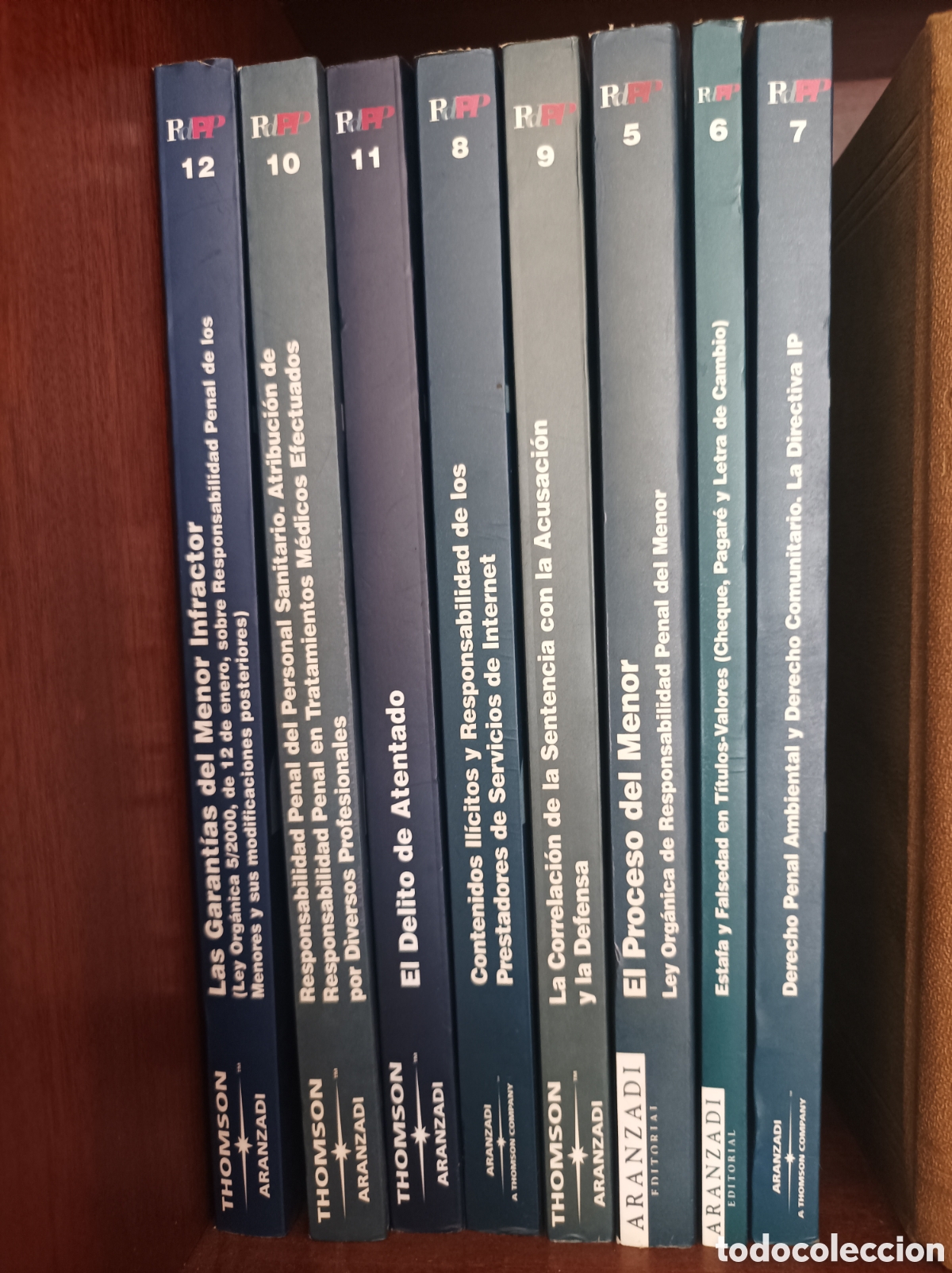 Libros: Colecci&oacute;n Derecho y Proceso Penal - Thomson y Aranzadi