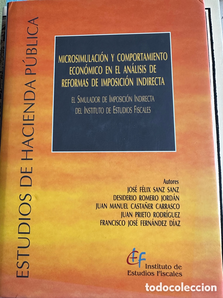 Libros: Microsimulaci&oacute;n y comportamiento econ&oacute;mico
