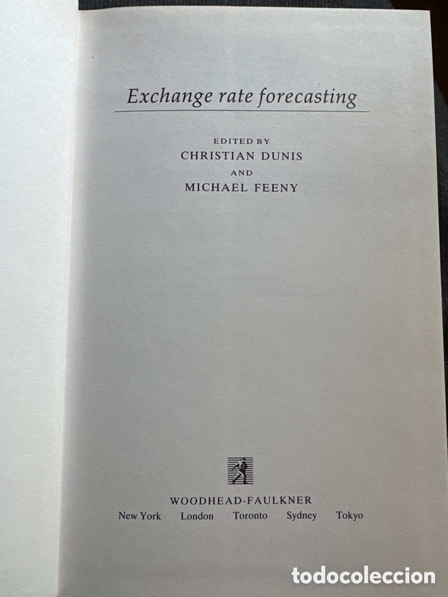 Libros: Exchange Rate Forecasting - Foto 5