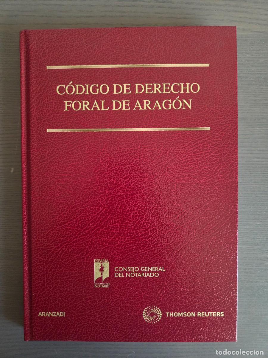 Libros: C&oacute;digo de derecho foral de Arag&oacute;n. Aranzadi