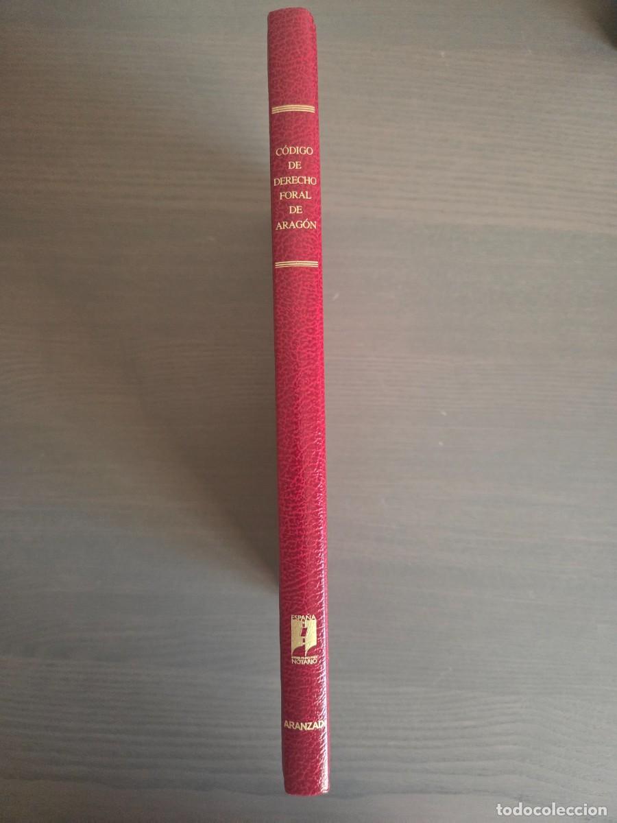 Libros: C&oacute;digo de derecho foral de Arag&oacute;n. Aranzadi - Foto 2