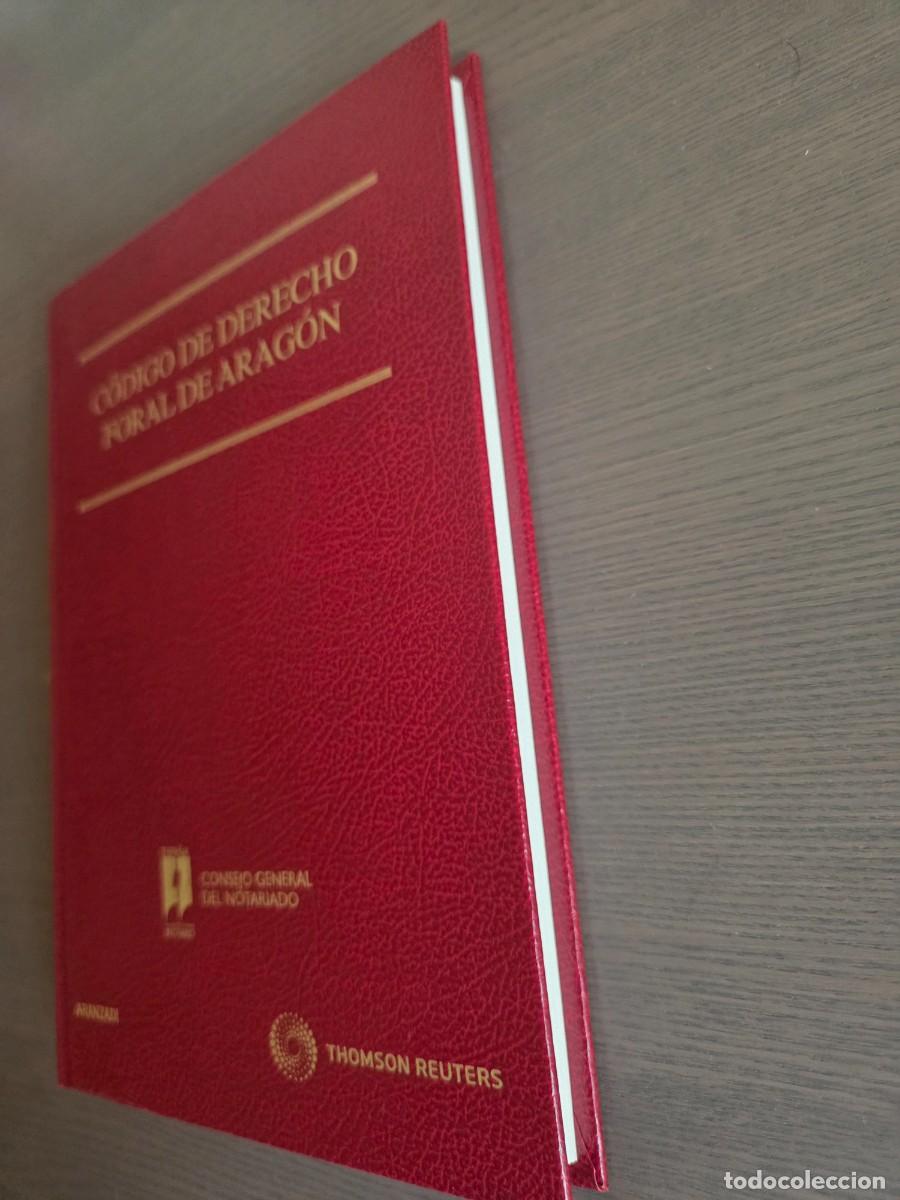 Libros: C&oacute;digo de derecho foral de Arag&oacute;n. Aranzadi - Foto 3