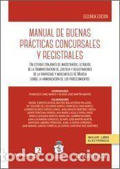 Libros: Manual de buenas Pr&aacute;cticas Concursales y Registrales - Colegio de Registradores