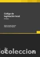 Libros: C&oacute;digo de legislaci&oacute;n local 8&ordf; Edici&oacute;n - Llavador Piqueras,Pablo; Llavador Cisternes,Hilario
