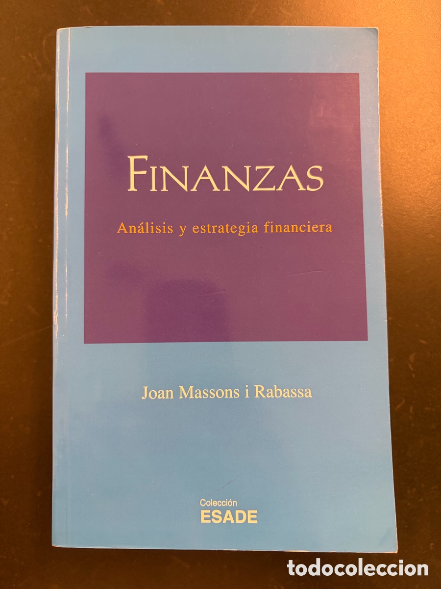 Libros: FINANZAS - Analisis y Estrategia Financiera
