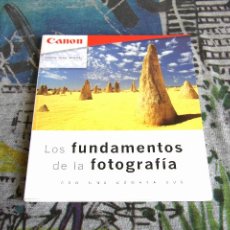 Libros: LOS FUNDAMENTOS DE LA FOTOGRAFÍA - CÁMARA EOS - CANON - NUEVO. Lote 107103671