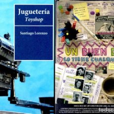 Libri: OFERTA BLUR EDICIONES:JUGUETERÍA DE SANTIAGO LORENZO + UN BUEN DÍA LO TIENE CUALQUIERA DE S. LORENZO