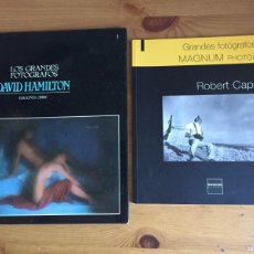 Libros: ROBERT CAPA - DAVID HAMILTON - 2 LIBROS DE FOTOGRAFIA