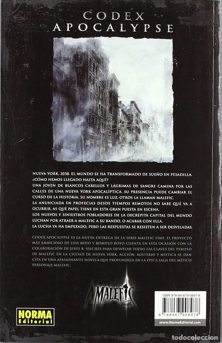 Libros: LUIS ROYO - MALEFIC TIME: CODEX APOCALYP - Foto 2