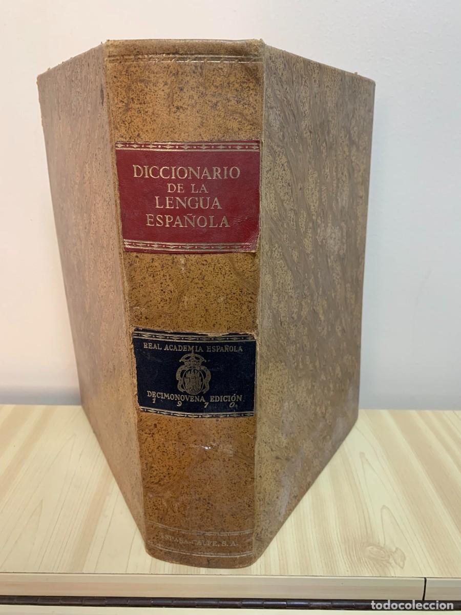 Livros: Diccionario de la lengua espa&ntilde;ola Formato: Tapa dura decimonovena edici&oacute;n 1970