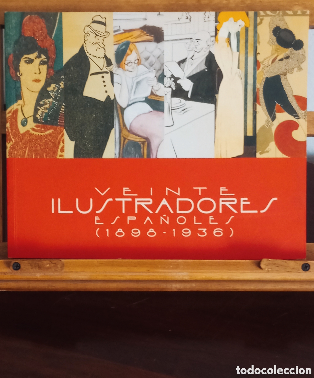 Livros: Veinte Ilustradores Espa&ntilde;oles (1898-1936) Cat&aacute;logo de la exposici&oacute;n.