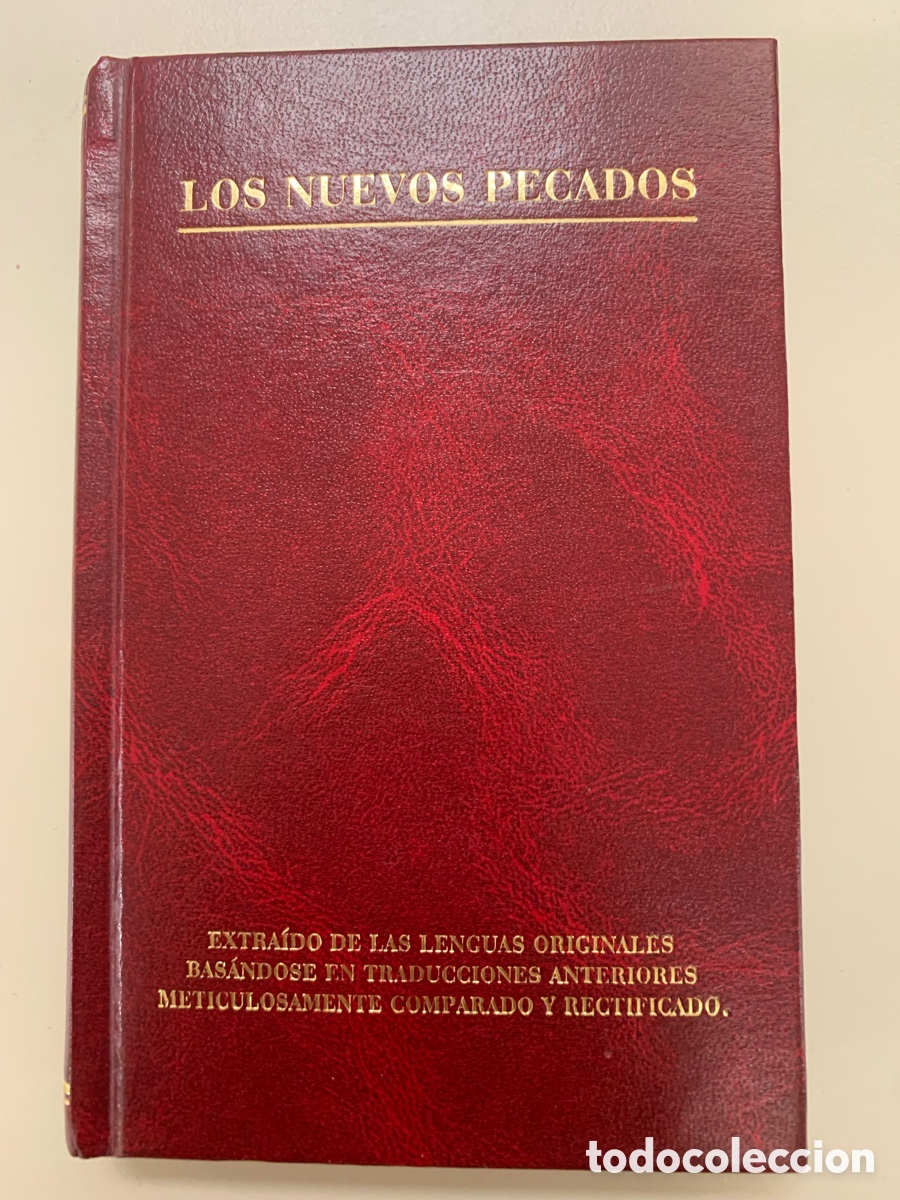 Libros: David Byrne (Talking Heads) - The New Sins / Los Nuevos Pecados (1&ordf; Edici&oacute;n, 2001)