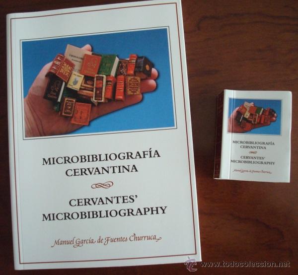 Libros: Microbibliograf&iacute;a cervantina - Cervantes microbibliography (tama&ntilde;o normal) - Foto 6