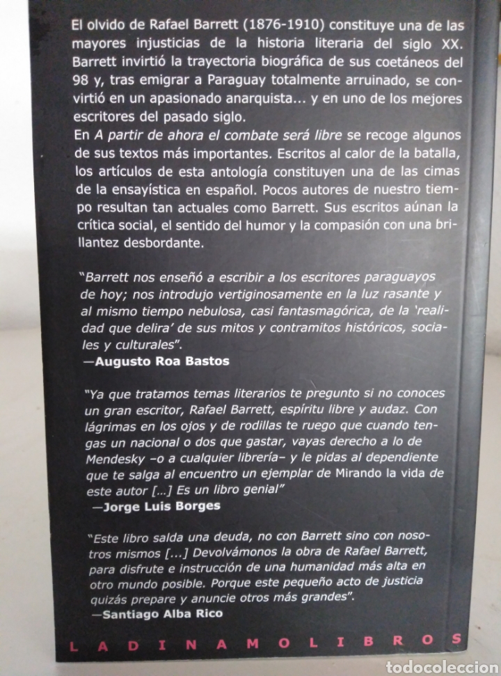 Libros: A partir de ahora el combate ser&aacute; libre - Foto 2