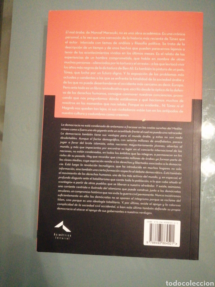 Libros: El mal &aacute;rabe - Foto 2