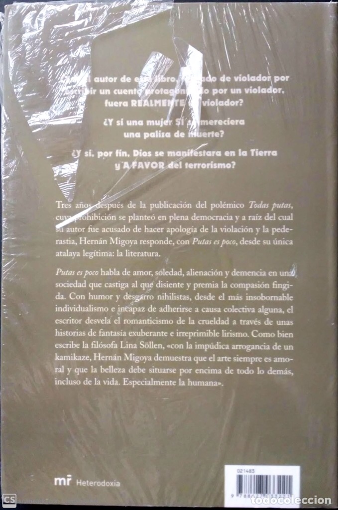 Libros: Putas es poco. Hern&aacute;n Migoya. Mart&iacute;nez Roca. 2007. - Foto 2